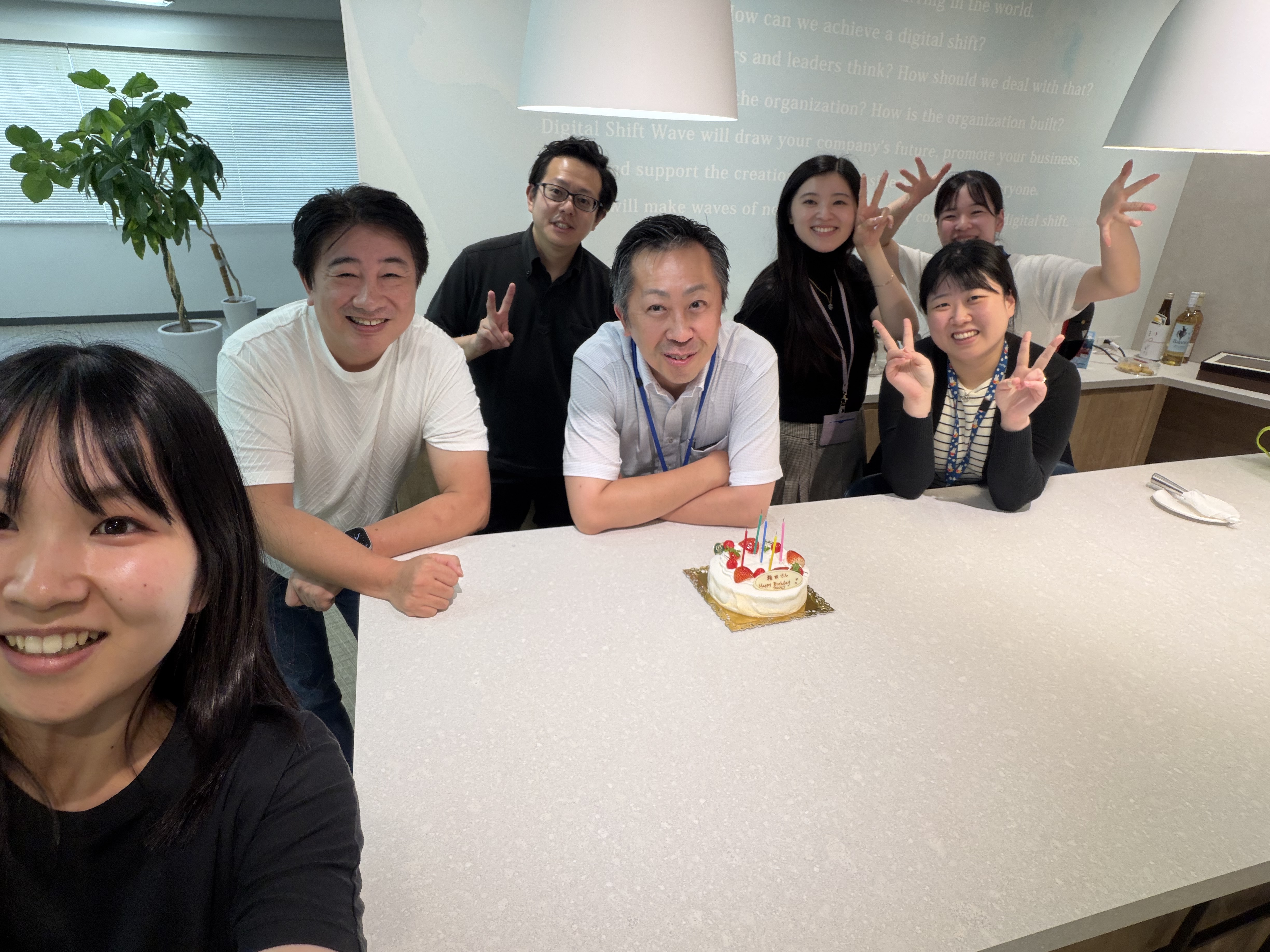 社員誕生日会