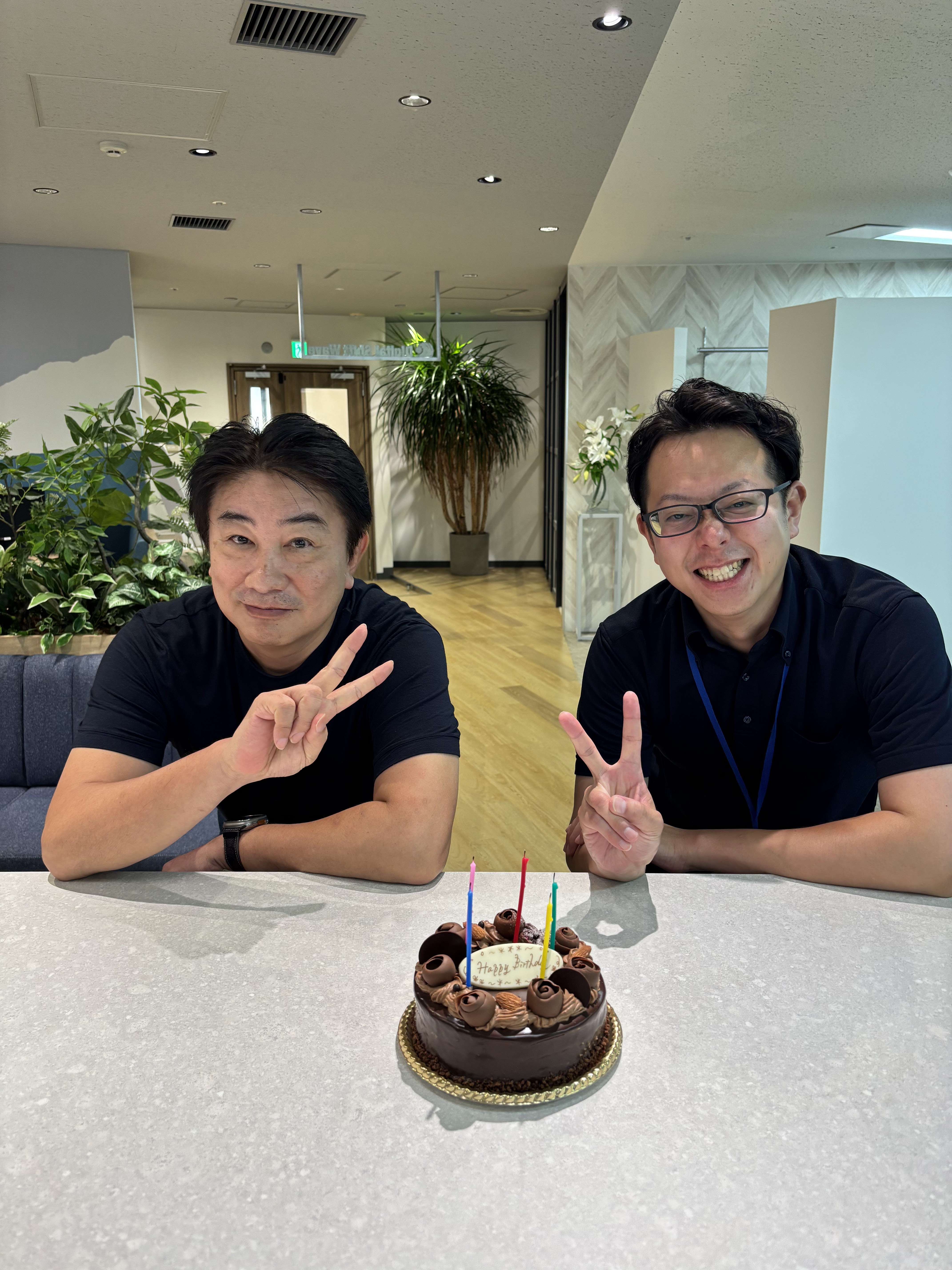 社員誕生日会
